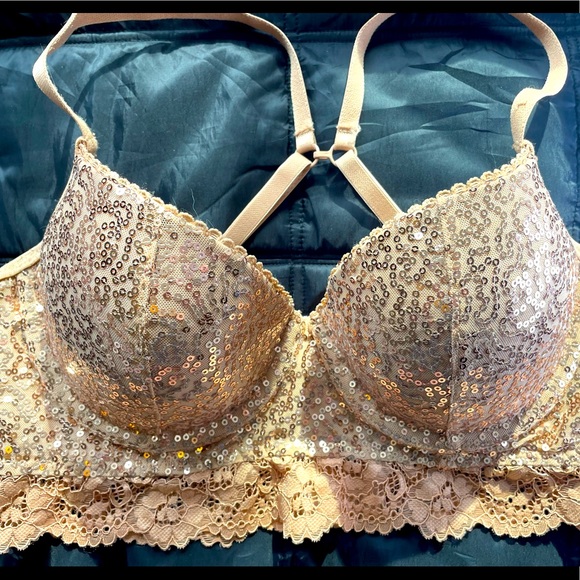 La SENZA Other - LA SENZA Gold Bedazzled Sequin Bra